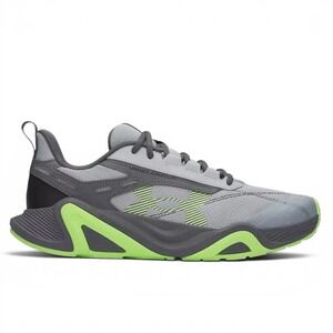 Under Armour Charged Commit TR 5 Mens 13 Grey Lime Green Training Shoes NEW